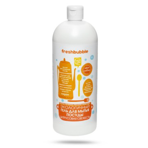 FRESHBUBBLE, Гель для мытья посуды Цитрусовая свежесть, жидкость, 1 л #1