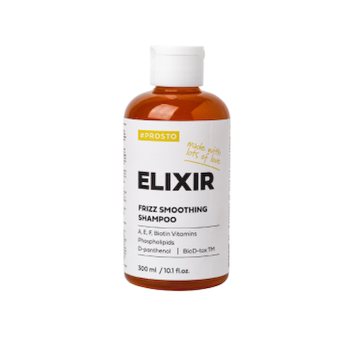 PROSTO COSMETICS, Шампунь «Elixir» для разглаживания кудрявых волос, 300 мл #1