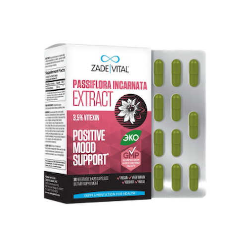 Zade Vital, Экстракт пассифлоры, капсулы, 30 шт. #1