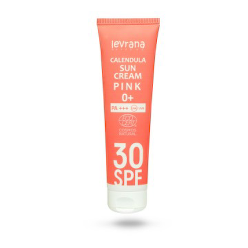 Levrana, Солнцезащитный крем для лица и тела «Календула PINK» (30 SPF, 0+), жидкость, 100 мл #1