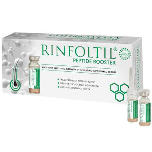 RINFOLTIL, Липосомальная сыворотка против выпадения и для роста волос «Peptide Booster», 30 шт. #1