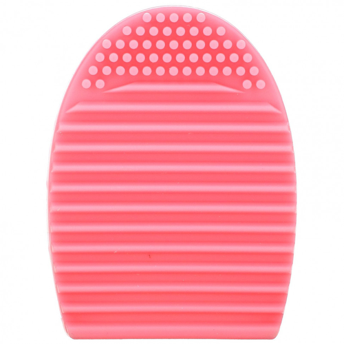 J.Cat Beauty, Силиконовый очиститель для кистей, розовый, 1 инструмент #1