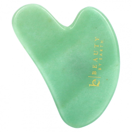 Beauty By Earth, Jade Gua Sha, Scraping Massage Tool, 1 Tool #1