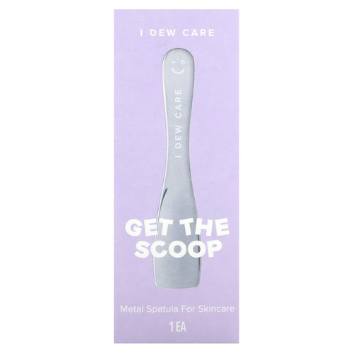 I Dew Care, Get the Scoop, металлический шпатель для ухода за кожей, 1 шпатель #1