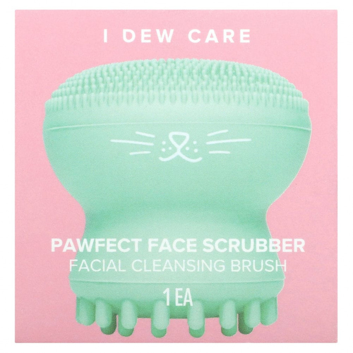 I Dew Care, Pawfect Face Scrubber, щетка для очищения лица, 1 щетка #1