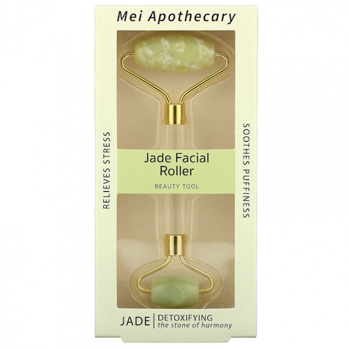 Mei Apothecary, массажер-ролик для лица из нефрита, 1 шт #1
