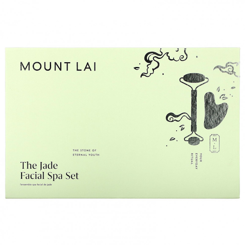 Mount Lai, Спа-набор для лица Jade, набор из 2 предметов #1
