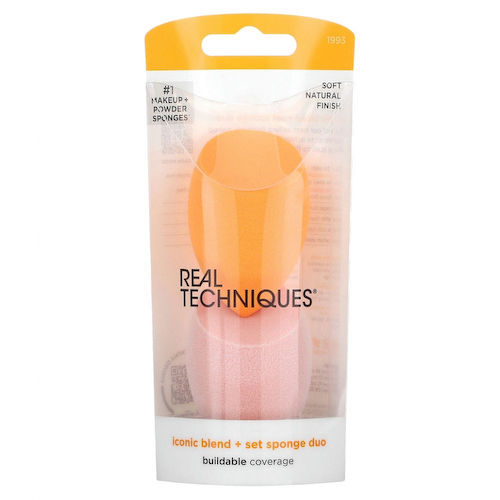 Real Techniques, Ionic Blend + Set Sponge Duo`` 2 губки #1