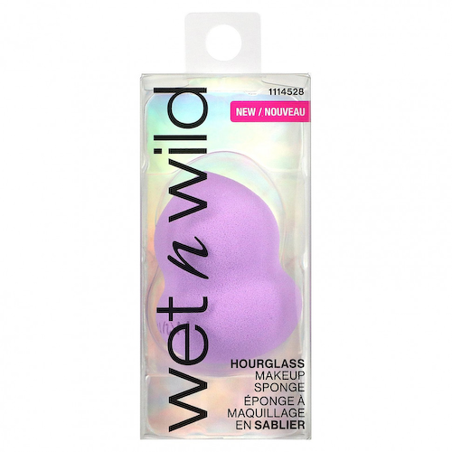 Wet n Wild, Губка для макияжа «Песочные часы», фиолетовая, 1 спонж #1