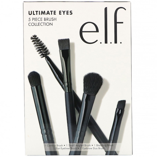 E.L.F., Ultimate Eyes, набор из 5 кистей для макияжа #1