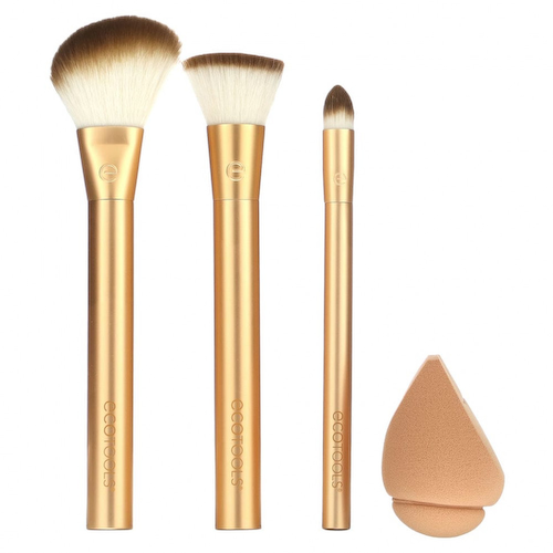 EcoTools, Precious Metals, Face Blend + Sculpt Set, набор из 4 предметов #1