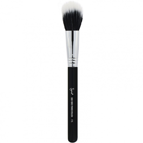 Sigma, F15, Duo Fibre Powder/Blush, двухворсовая кисть для пудры и румян, 1 шт. #1