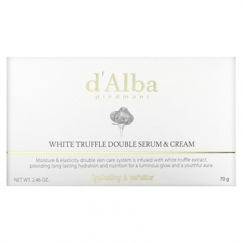 d'Alba, Двойная сыворотка и крем с белым трюфелем, 70 г (2,46 унции) #1