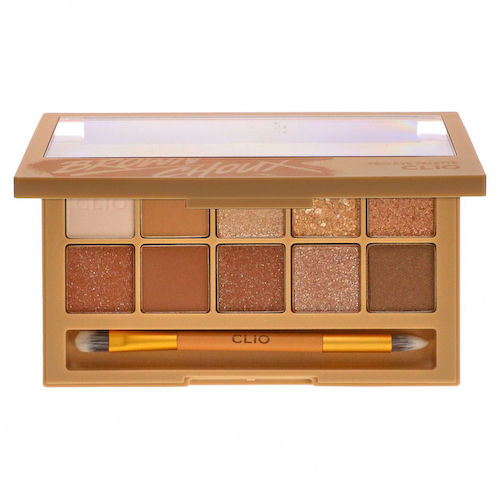 Clio, Pro Eye Palette, 02 Brown Choux, 1 палитра #1