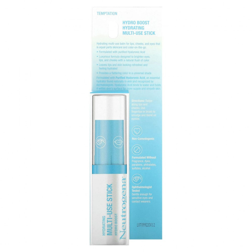 Neutrogena, Hydro Boost, увлажняющий универсальный стик, Temptation, 7,5 г (0,26 унции) #1