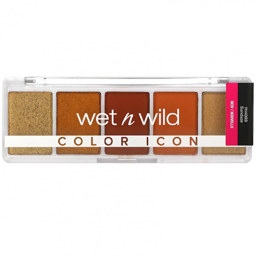 Wet n Wild, Color Icon, палитра теней из 5 оттенков, Sundaze, 6 г (0,21 унции) #1