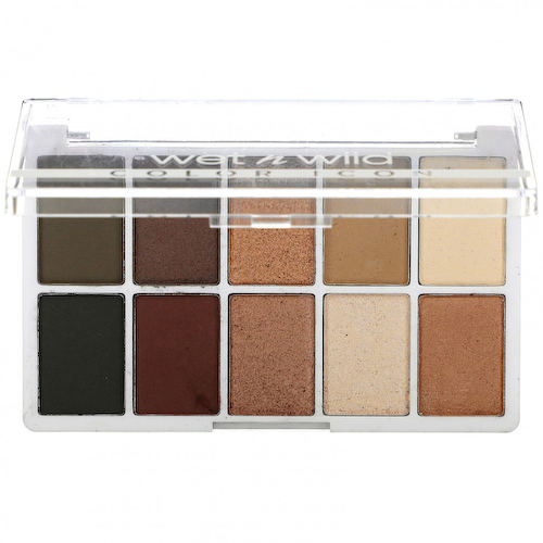 Wet n Wild, Color Icon, палитра теней из 10 оттенков, нюдовое пробуждение, 12 г (0,42 унции) #1