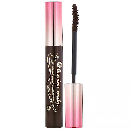 KissMe, Heroine Make, Тушь для ресниц Long & Curl, Advanced Film, # 02 Коричневая, 0,21 унции (6 г) #1