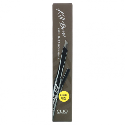 Clio, Kill Brow, Карандаш для бровей Auto Hard, 01 натуральный коричневый, 0,01 унции (0,31 г) #1
