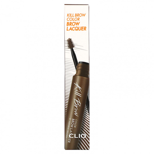 Clio, Kill Brow, цветной лак для бровей, 01 натуральный коричневый, 6 г (0,21 унции) #1