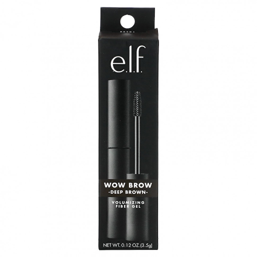 E.L.F., Wow Brow Gel, гель для бровей, темно-коричневый, 3,5 г (0,12 унции) #1
