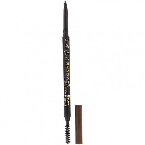 L.A. Girl, Карандаш для бровей Shady Slim Brow Pencil, оттенок Medium Brown, 0,08 г #1