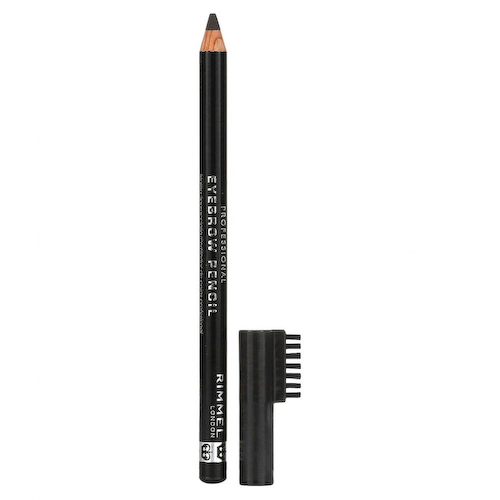 Rimmel London, Профессиональный карандаш для бровей, 004 черно-коричневый, 1,4 г #1