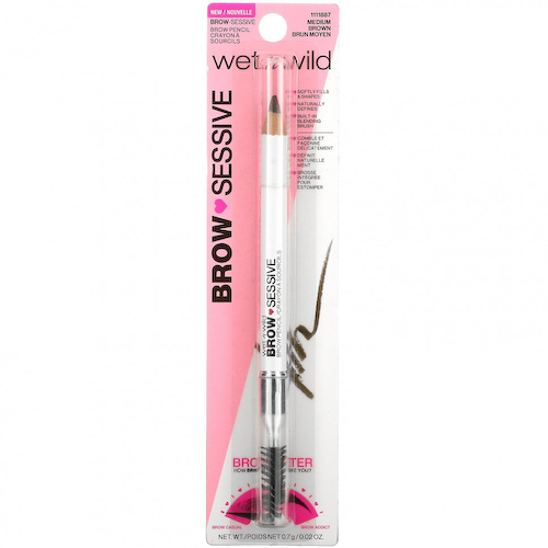 Wet n Wild, Карандаш для бровей, коричневый, 0,7 г (0,02 унции) #1