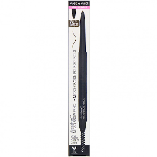 Wet n Wild, Ultimate Brow, ультратонкий карандаш для бровей, оттенок 649A темно-коричневый, 0,06 г #1