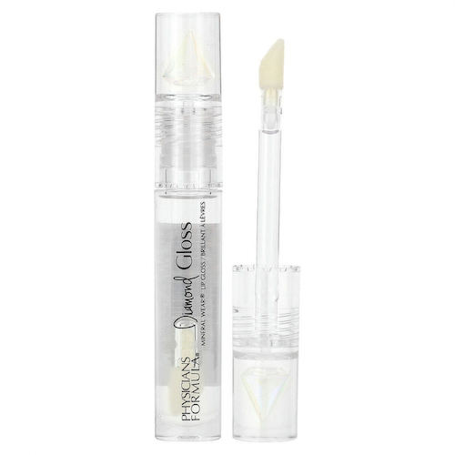 Physicians Formula, Diamond Gloss, минеральный блеск для губ, кристально чистый, 4,6 мл (0,15 унции) #1