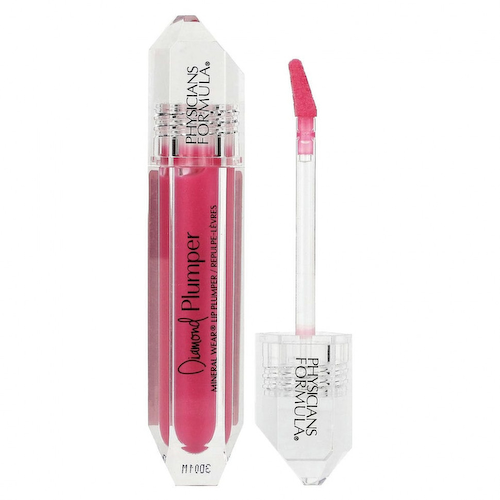 Physicians Formula, Diamond Plumper, Mineral Wear Lip Plumber, Pink Radiant Cut, 5 мл (0,17 унции) #1