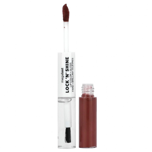 wet n wild, MegaLast, Lock 'N' Shine, краска для губ и блеск, Affogato Dreams, 8 мл (0,26 жидк. Унции) #1
