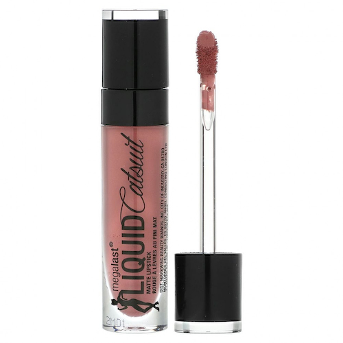 wet n wild, Матовая губная помада MegaLast Liquid Catsuit, бунтарская роза, 6 г (0,21 унции) #1
