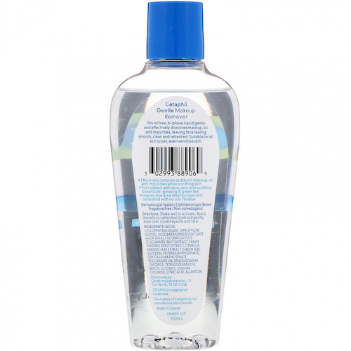 Cetaphil, Нежное средство для снятия макияжа, 177 мл #1