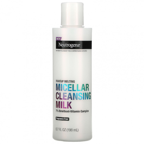 Neutrogena, Мицеллярное очищающее молочко, без отдушек, 198 мл (6,7 жидк. Унции) #1