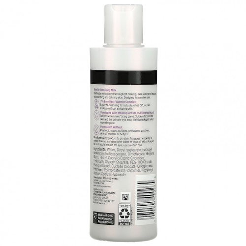 Neutrogena, Мицеллярное очищающее молочко, без отдушек, 198 мл (6,7 жидк. Унции) #1