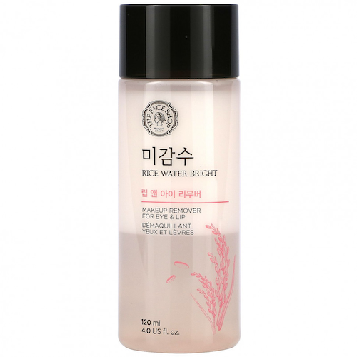 The Face Shop, Rice Water Bright, Средство для снятия макияжа с глаз и губ, 4 унции (120 мл) #1