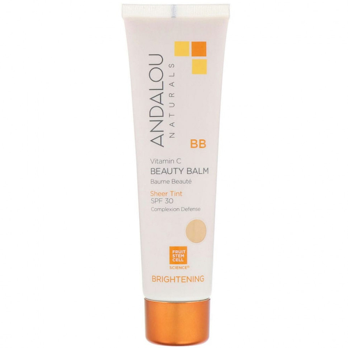 Andalou Naturals, BB Beauty Balm, осветляющий бальзам с витамином C, SPF 30, прозрачный, 58 мл (2 жидк. унции) #1