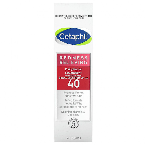 Cetaphil, увлажняющее средство от покраснений для лица, солнцезащитный фактор SPF 20, нейтральный оттенок, 50 мл (1,7 жидк. унции) #1