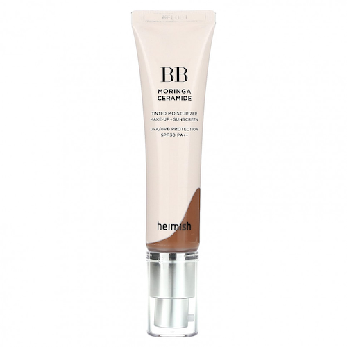 Heimish, BB Moringa Ceramide, тонирующее увлажняющее средство для макияжа и солнцезащитного крема, SPF 30 PA ++, глубокий, 30 г (1,05 унции) #1