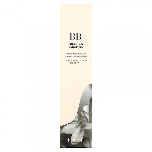 Heimish, BB-крем Moringa Ceramide, тонирующее увлажняющее средство для макияжа и солнцезащитного крема, SPF 30 PA ++, светлый нюд 21C, 30 г (1,05 унции) #1
