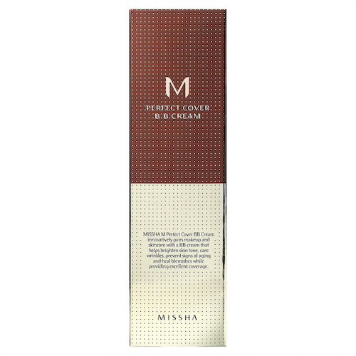 Missha, M Perfect Cover, BB-крем, SPF 42 PA+++, оттенок 23 натуральный бежевый, 50 мл (1,7 унции) #1