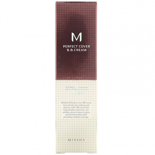 Missha, M Perfect Cover, BB-крем, SPF 42 PA+++, оттенок 29 натуральный бежевый, 50 мл (1,7 унции) #1