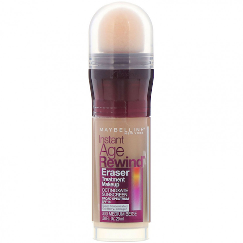 Maybelline, Антивозрастная основа под макияж Instant Age Rewind, Eraser Treatment Makeup, оттенок 300 умеренно бежевый, 20 мл (0,68 жидк. унции) #1