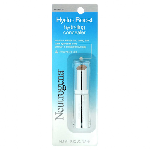 Neutrogena, Hydro Boost, увлажняющий консилер, средний 40, 3,4 г (0,12 унции) #1