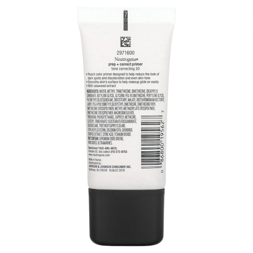 Neutrogena, Prep + Correct Primer, коррекция тонуса, 30 г (1 унция) #1
