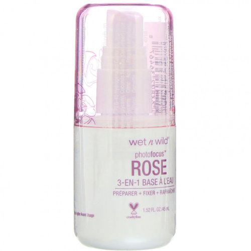 Wet n Wild, Жидкая основа под макияж PhotoFocus 3-в-1, оттенок Rose Addiction, 45 мл #1