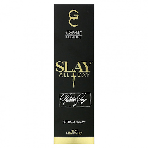 Gerard Cosmetics, Slay All Day, фиксирующий спрей, роза, 100 мл (3,38 унции) #1
