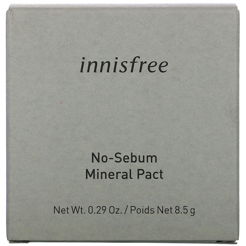 Innisfree, минеральная компактная пудра, контроль жирности, 8,5 г (0,29 унции) #1