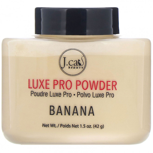 J.Cat Beauty, Luxe Pro, пудра для лица, оттенок LPP101 «Банан», 42 г #1